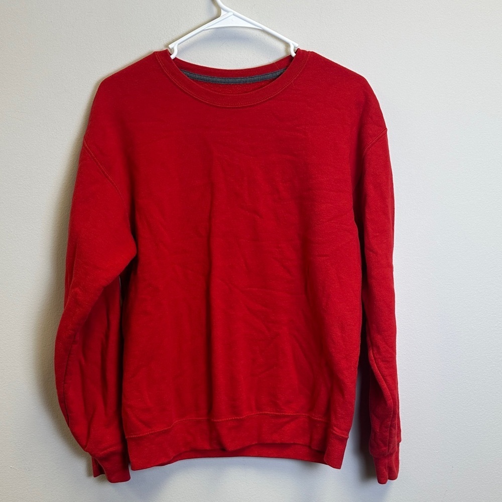 Fruit of the Loom Vibrant Red Crewneck Sweater
